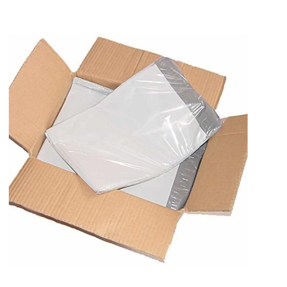 Bolsas Sobres Envios Adhesivas 15x25cm Lisas Gris Ecommerce x 100