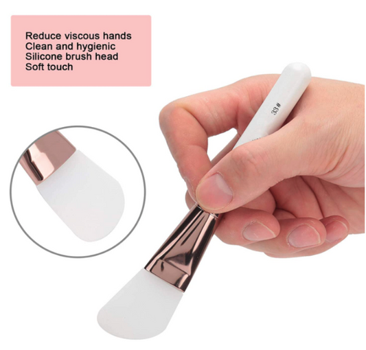 Pack de 3 Pinceles De Silicona Punta Redondeada