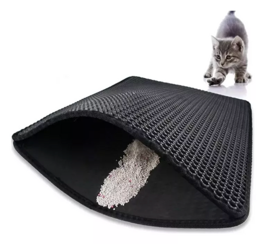 Alfombra Atrapa Piedras para Salida de Litera Gatos Extra Grande