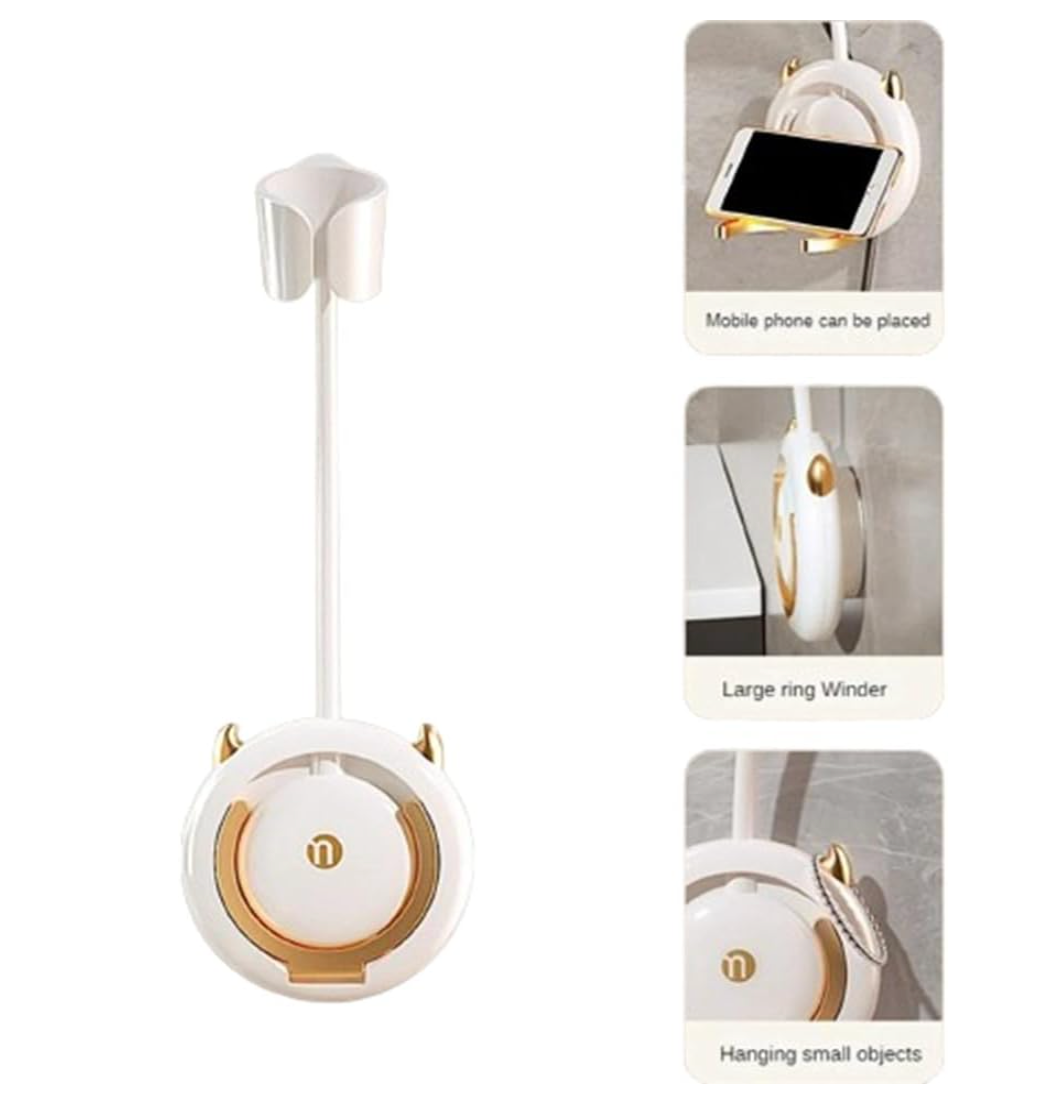 Soporte Pared Ajustable para Secador de Pelo