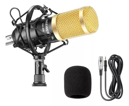 MicrĂłfono BM-800 Condensador AdiodifusiĂłn Y GrabaciĂłn