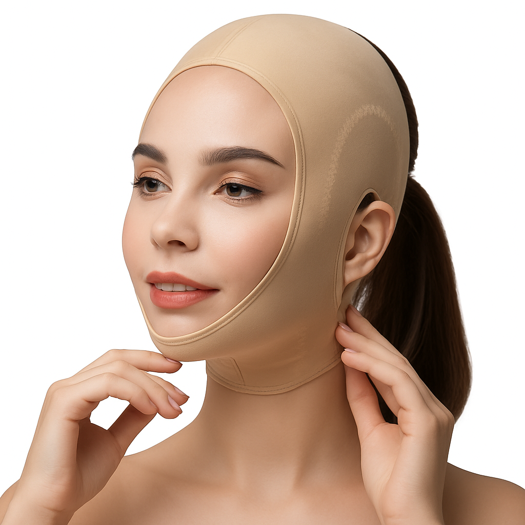 Faja Mascara Facial Reductora de Papada Afirmante V