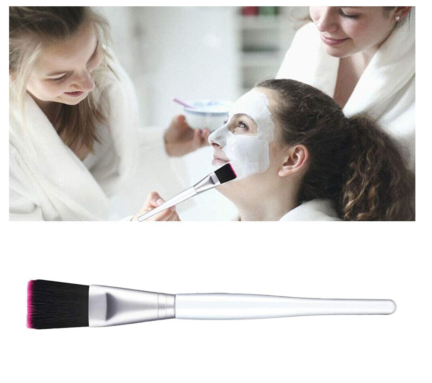 Pack De 3 Pinceles Grandes Para Aplicar Máscaras, Maquillaje, Facial
