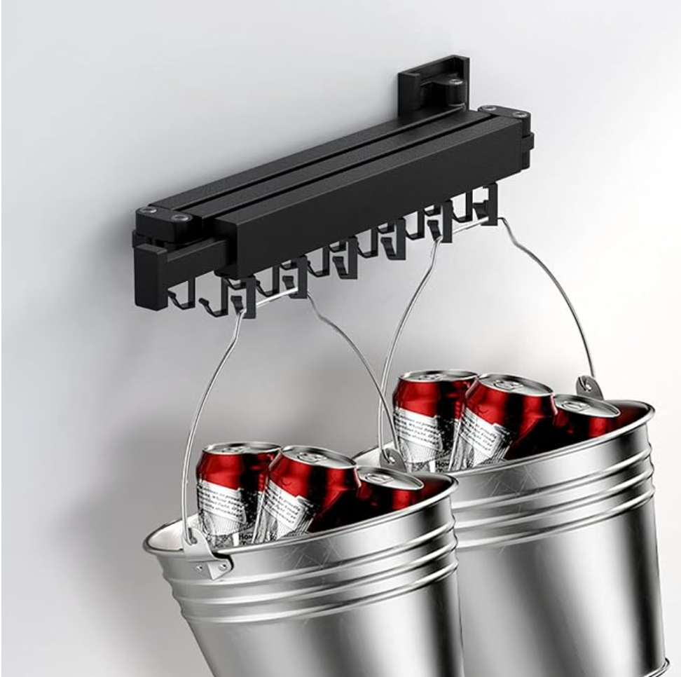 Tendedero Perchero Plegable de Pared Metalico