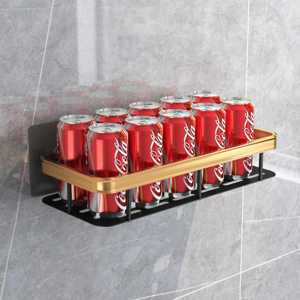 Estante Organizador De Ducha Set X 2 Baño Aluminio