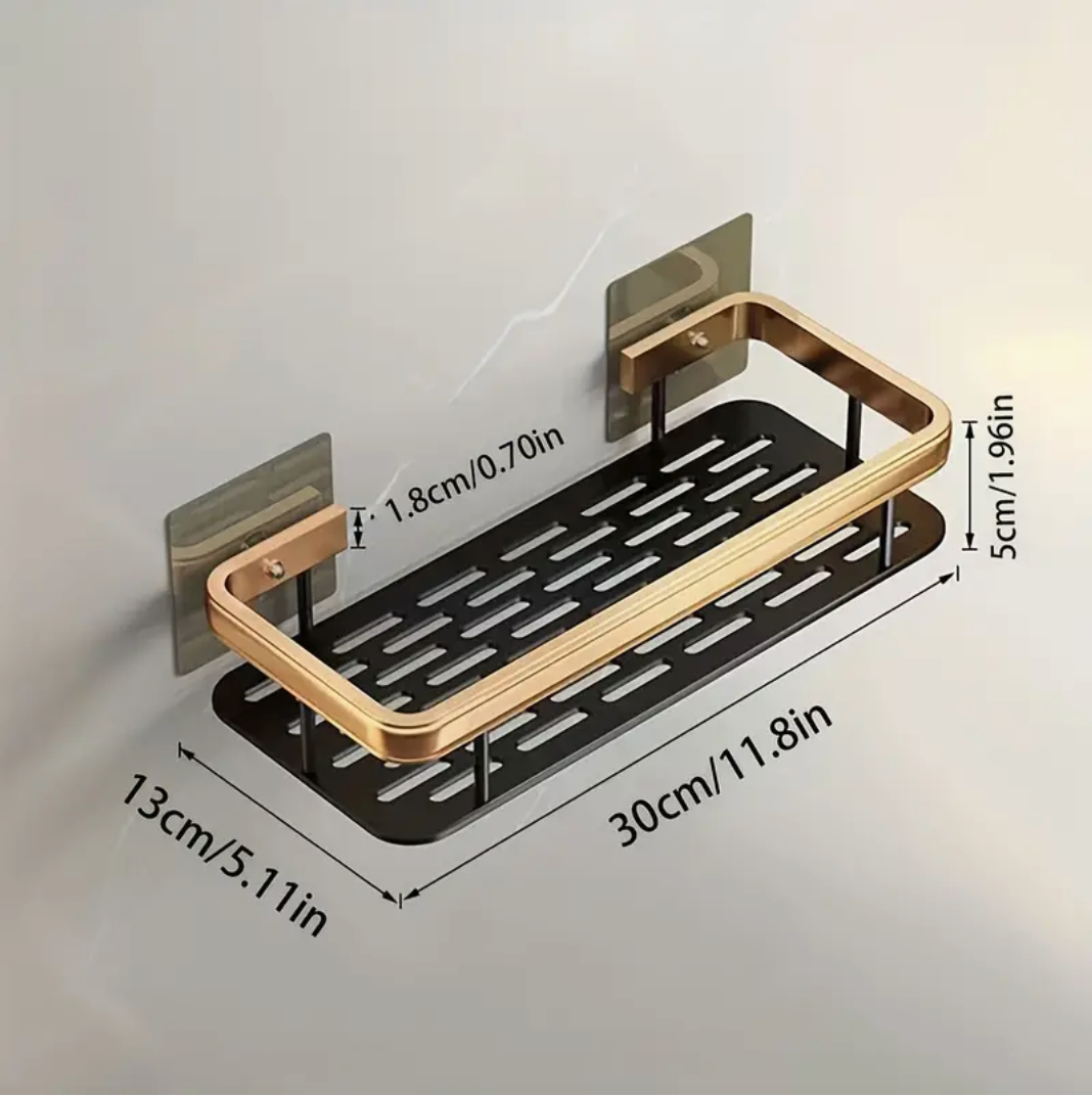 Estante Organizador De Ducha Set X 2 Baño Aluminio