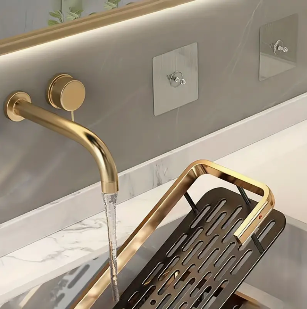 Estante Organizador De Ducha Set X 2 Baño Aluminio