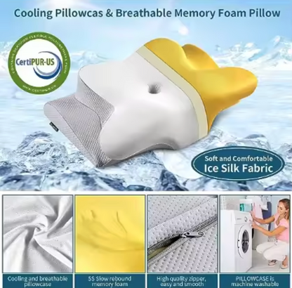 Almohada Cervical Ortopedica Contorneada