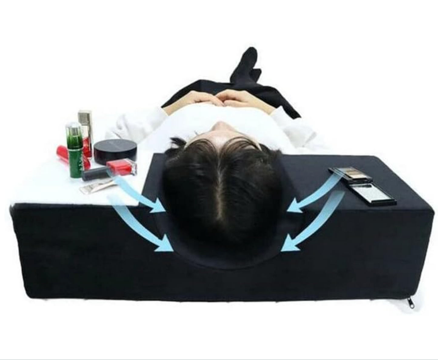 Almohada Lasher Camilla Extensiones de Pestañas Cejas