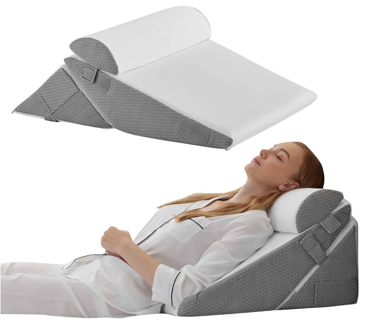 Almohadas Almohadón en Cuña Ortopédicas – 3 Piezas