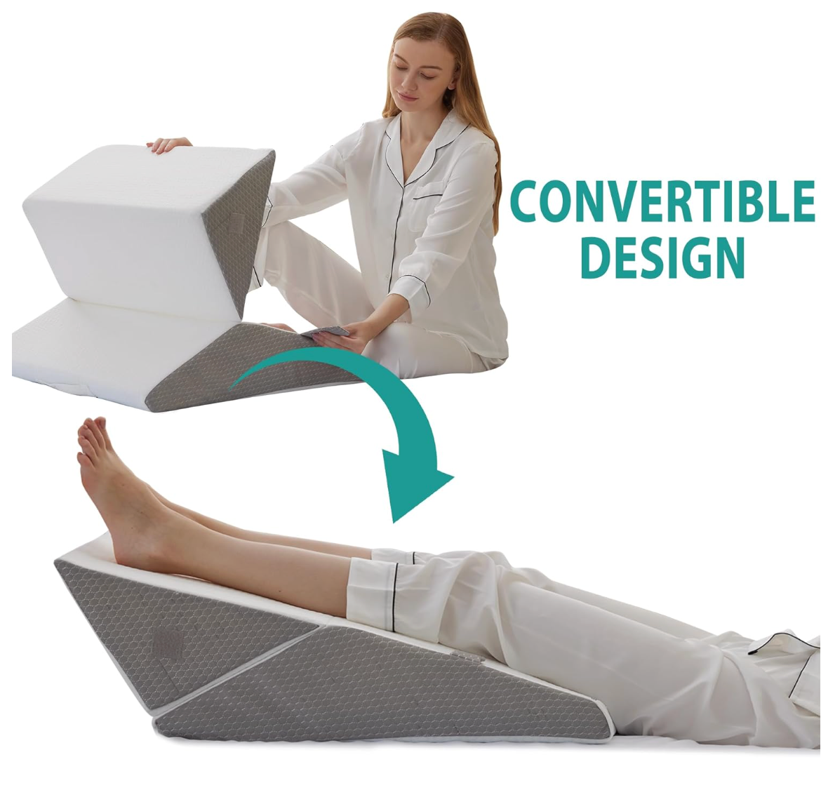 Almohadas Almohadón en Cuña Ortopédicas – 3 Piezas