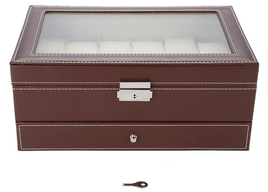 Caja Estuche de Relojes y Joyas Relojero Premium