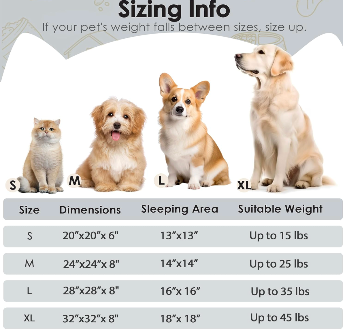 Cama Cucha Super Suave para Perros y Gatos "S"