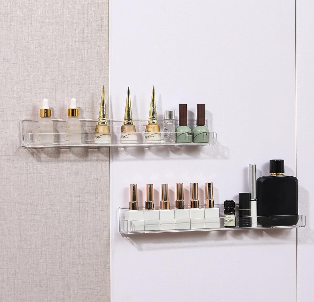 Estantes de Acrilico para Esmaltes de Uñas Set de 4