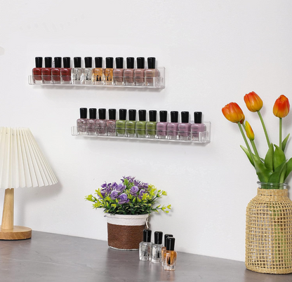 Estantes de Acrilico para Esmaltes de Uñas Set de 4