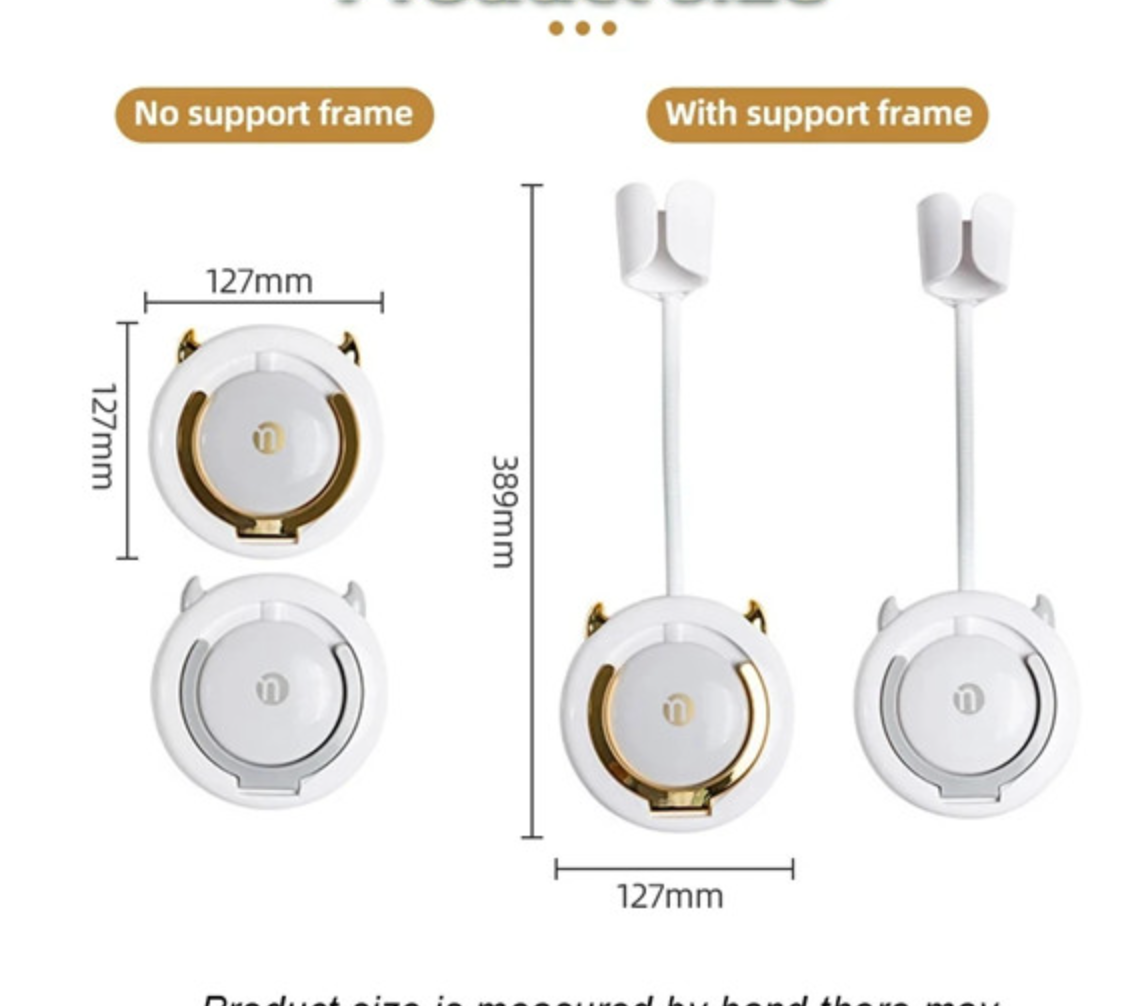 Soporte Pared Ajustable para Secador de Pelo
