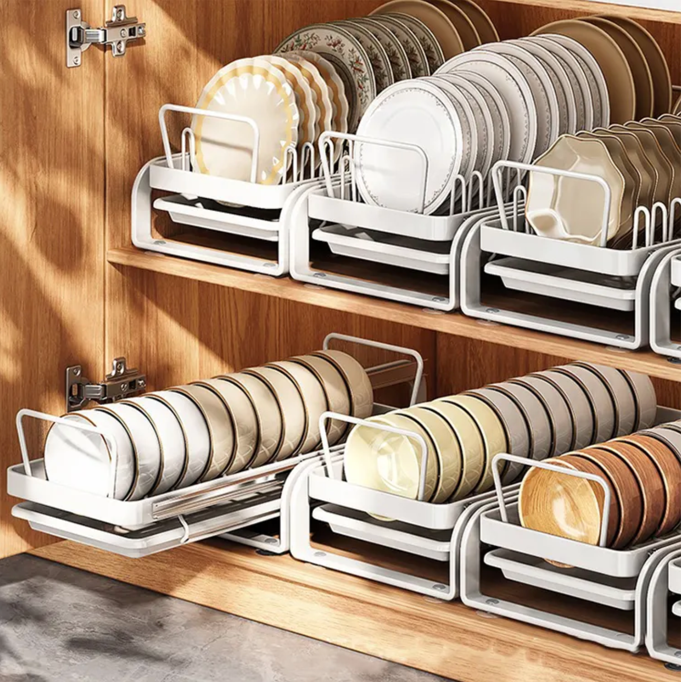 Organizador de Platos Extraible