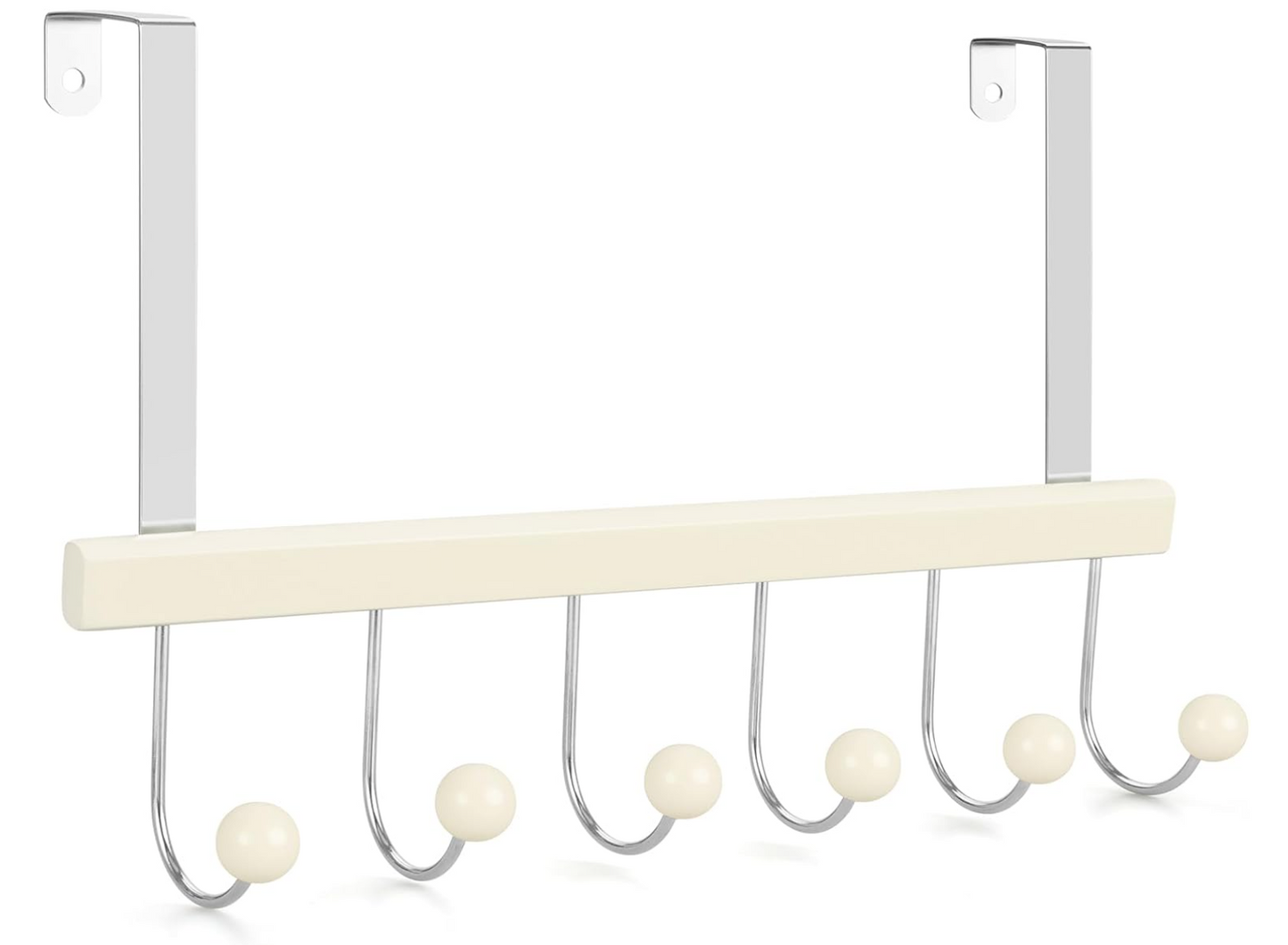 Perchero Colgante para Puerta  6 Ganchos