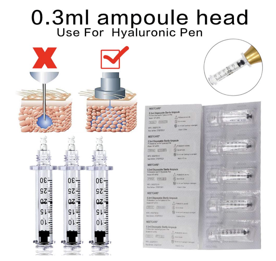 Ampollas para hyaluron pen 0,3ml