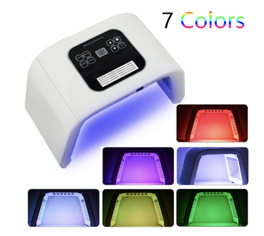 Cabina Led Máscara Led Facial Y Corporal 7 Colores