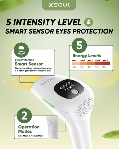 Depiladora Luz Pulsada IPL Laser Depilación Permanente