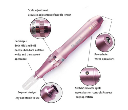 Dermapen Dr Pen Ultima M7-C Profesional  + 2 cartuchos gratis