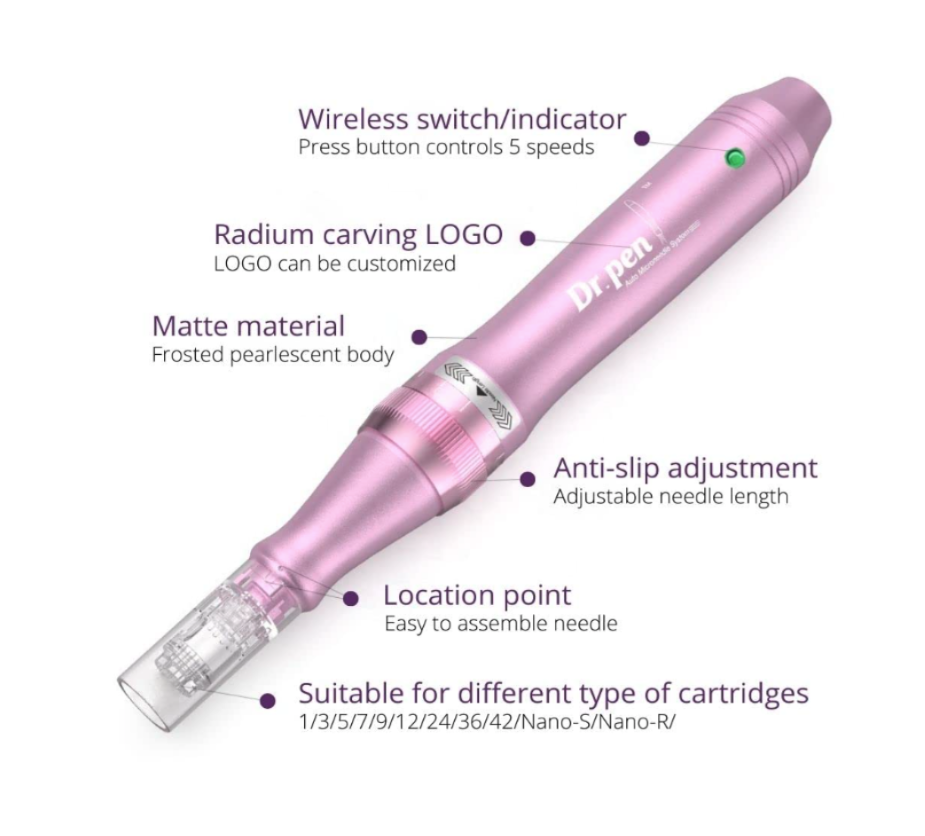 Dermapen Dr Pen Ultima M7-W Inalámbrico Profesional  + 2 cartuchos gratis