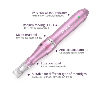Dermapen Dr Pen Ultima M7-C Profesional  + 2 cartuchos gratis