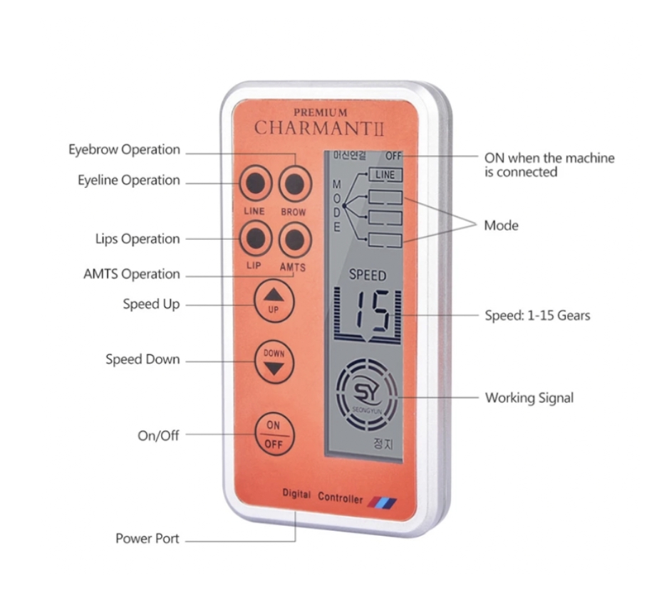 Dermógrafo Digital Charmant II Premium