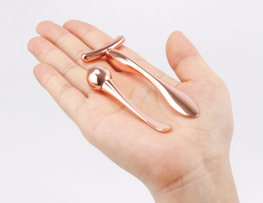 Set de Espatulas de metal para masaje facial