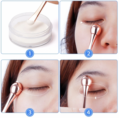 Set de Espatulas de metal para masaje facial