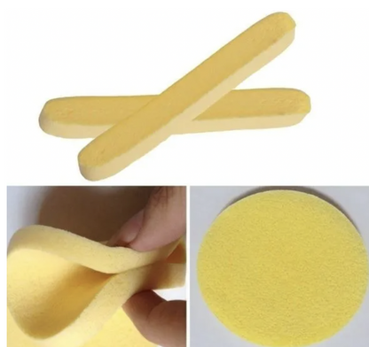 Pack de 12 Esponjas Para Limpieza Facial De Calidad Premium