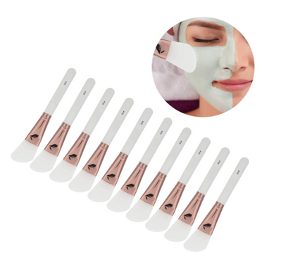 Pack de 3 Pinceles De Silicona Punta Redondeada