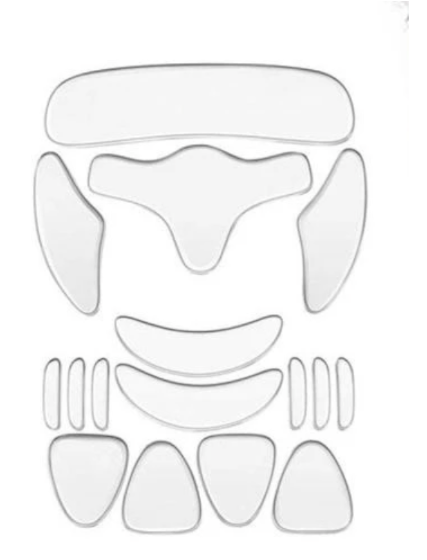 Parches Faciales de Silicona - 16 piezas