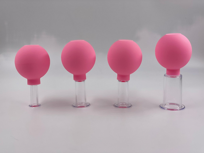 Set de 4 Ventosas Cupping Facial