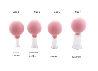 Set de 4 Ventosas Cupping Facial