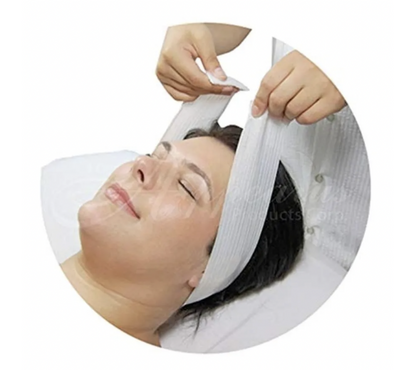 Vincha Diadema Elástica Cosmetología, Maquillaje. Pack De 5 Unidades