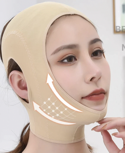 Faja Mascara Facial Reductora de Papada Afirmante V