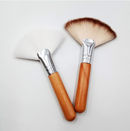 Pack de 2 Brochas Pinceles Abanico Soft