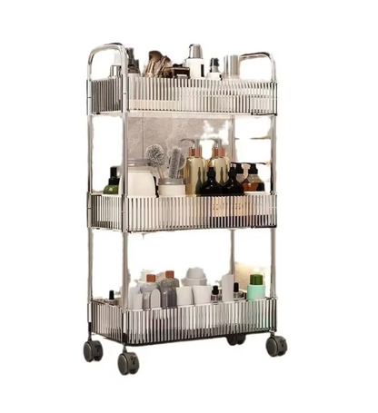 Carrito de Tres Niveles con Ruedas