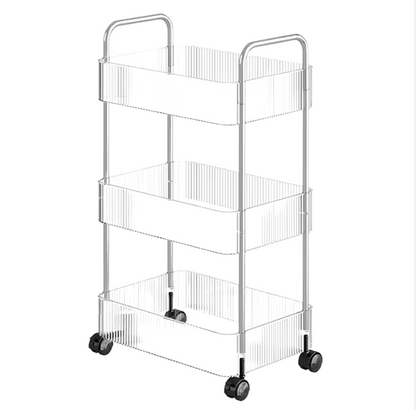 Carrito de Tres Niveles con Ruedas
