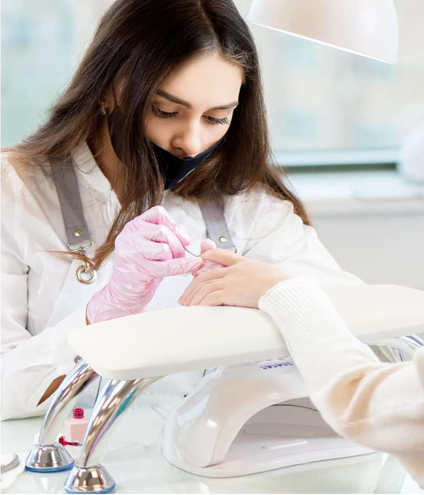 Reposabrazos Para Técnicas Uñas Manicura Manos Pies Apoyamanos