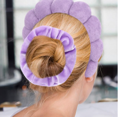 Vincha Burbuja + muñequeras Set de 6 Piezas