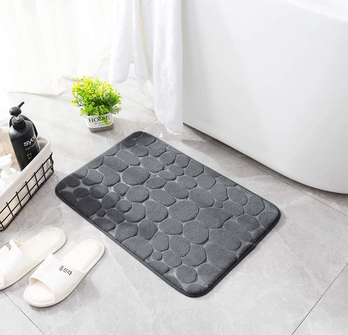 Alfombra de Baño con Memoria Súper Absorbente