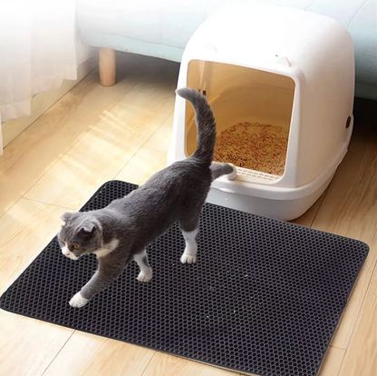 Alfombra Atrapa Piedras para Salida de Litera Gatos Extra Grande
