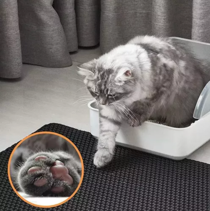 Alfombra Atrapa Piedras para Salida de Litera Gatos Extra Grande