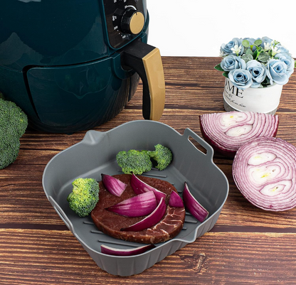Bandeja Molde de Silicona para Freidora Set de 2