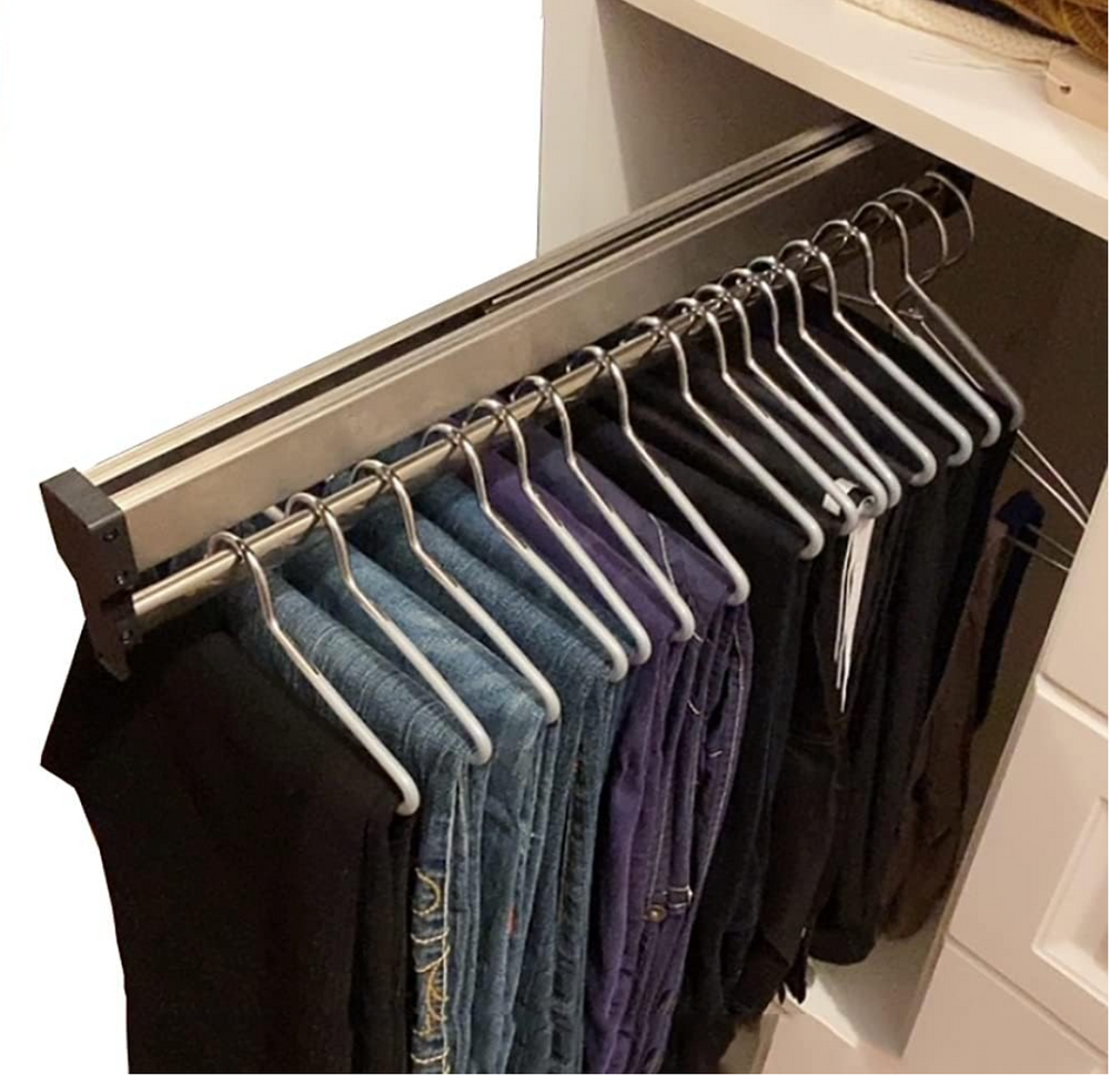 Perchero Colgador de Ropa Extensible para Ropero