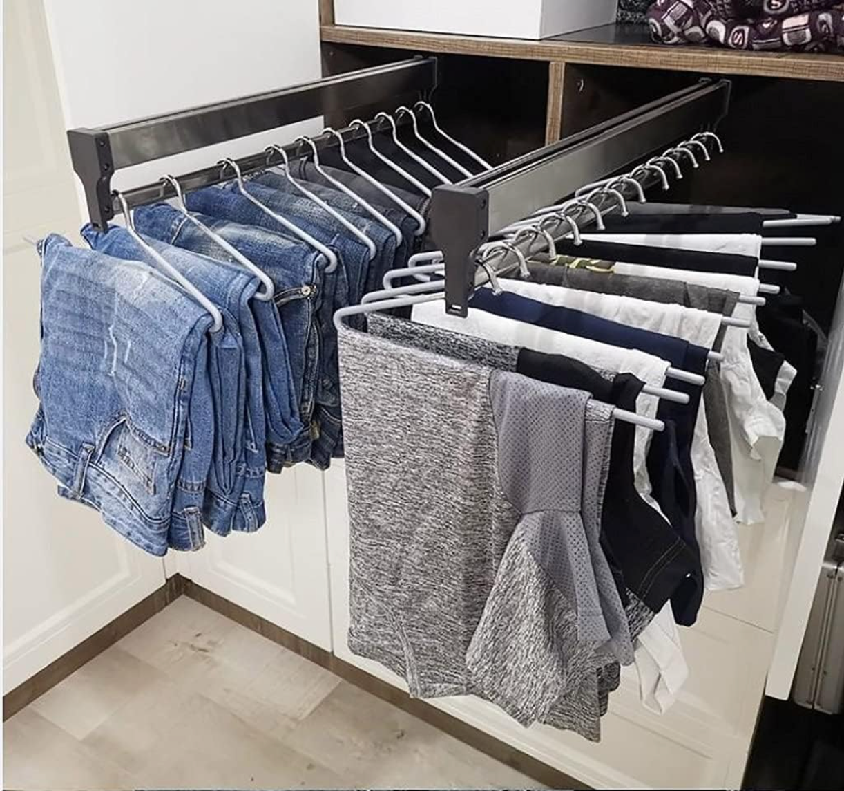 Perchero Colgador de Ropa Extensible para Ropero