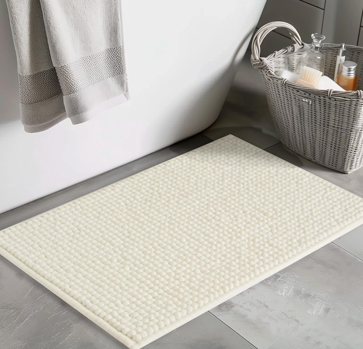 Alfombra de Baño de Chenilla Ultrasuave